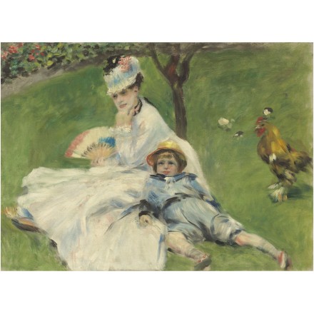 Madame Monet and Her Son, 1874