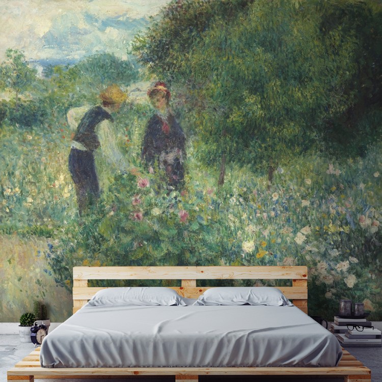 Ταπετσαρία Τοίχου Picking Flowers, 1875
