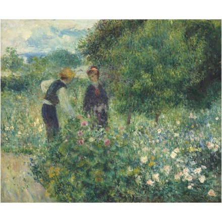 Picking Flowers, 1875