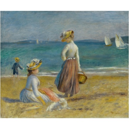 Figures on the Beach, 1890