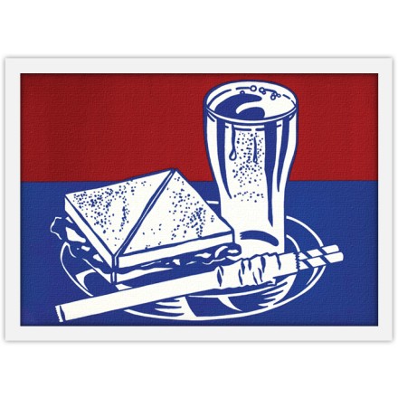 Sandwich and Soda, from Ten Works by Ten Painters