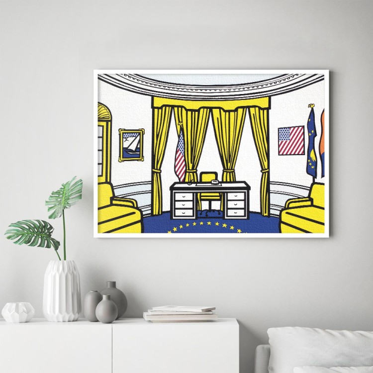 Πίνακας σε Καμβά The Oval Office