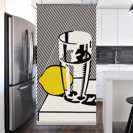 Still Life with Lemon and Glass, 1974 Διαχωριστικό Panel