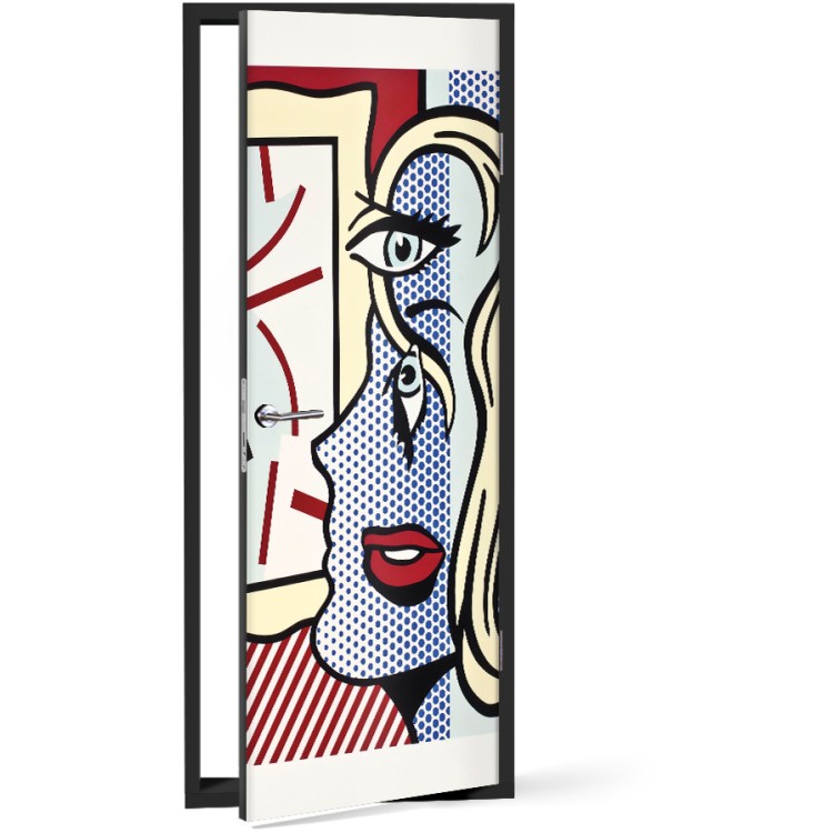Αυτοκόλλητο Πόρτας Art Critic (3)