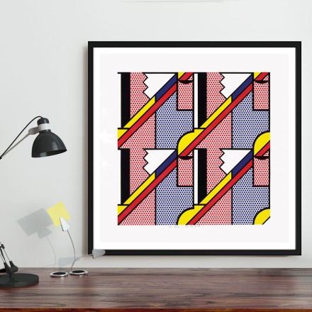Modern Print, screenprint