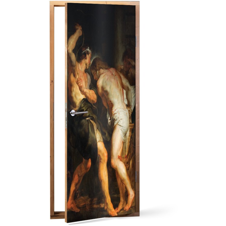Αυτοκόλλητο Πόρτας Scourging at the Pillar