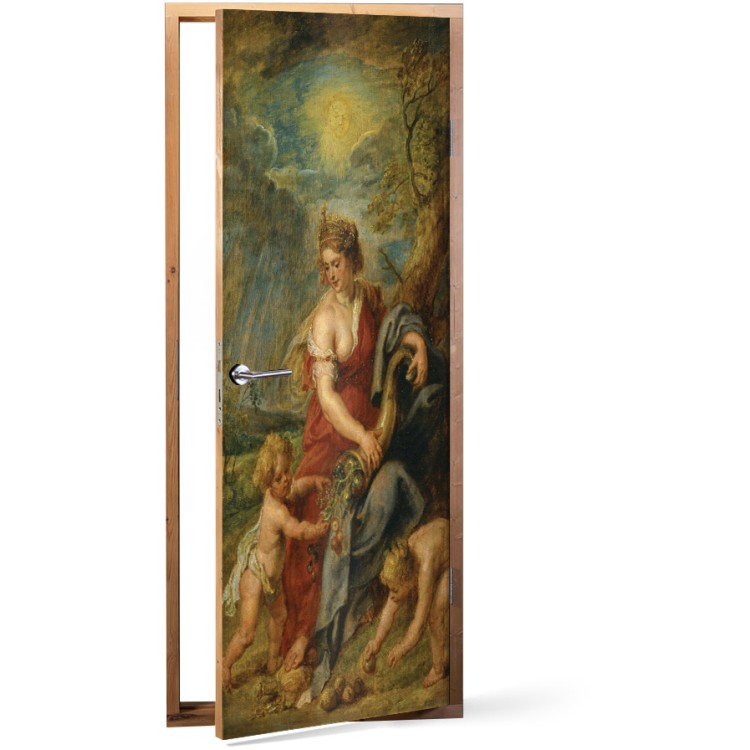 Αυτοκόλλητο Πόρτας Abundance, 1630