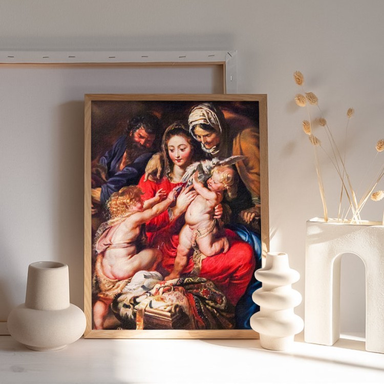 Πίνακας σε Καμβά The Holy Family