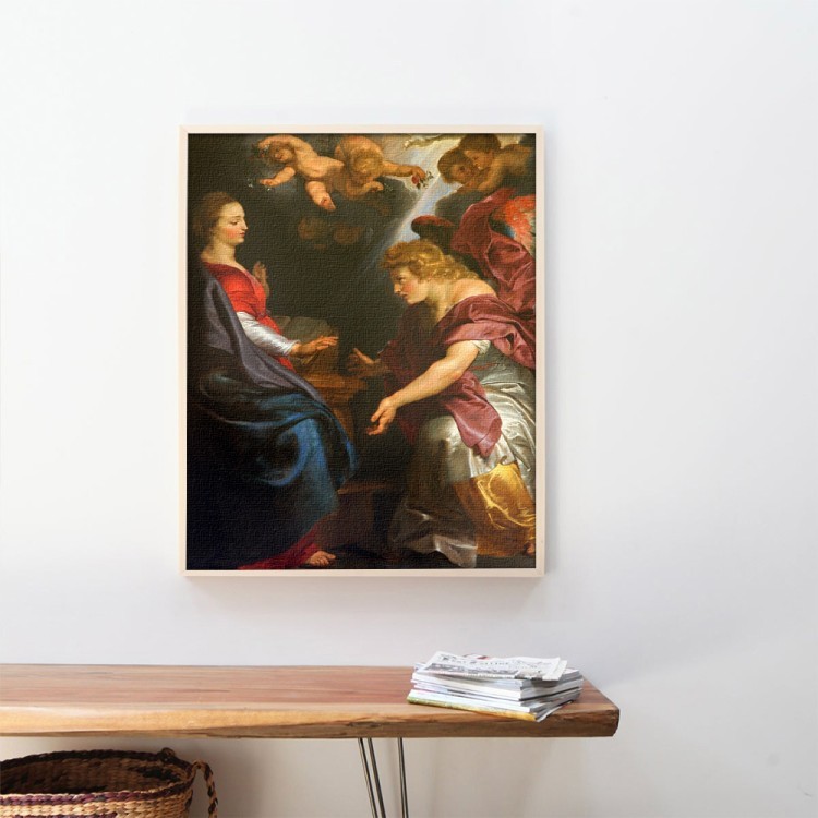 Πίνακας σε Καμβά The Annunciation