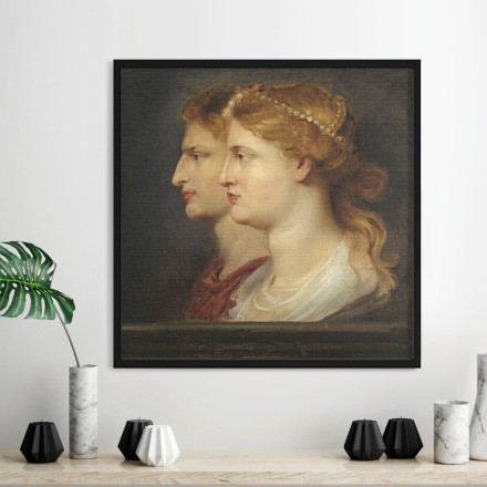 Agrippina and Germanicus Πίνακας σε Καμβά