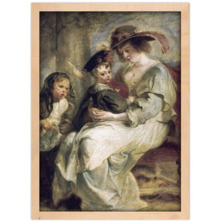 Portrait of Helena Fourment with Two of her Children