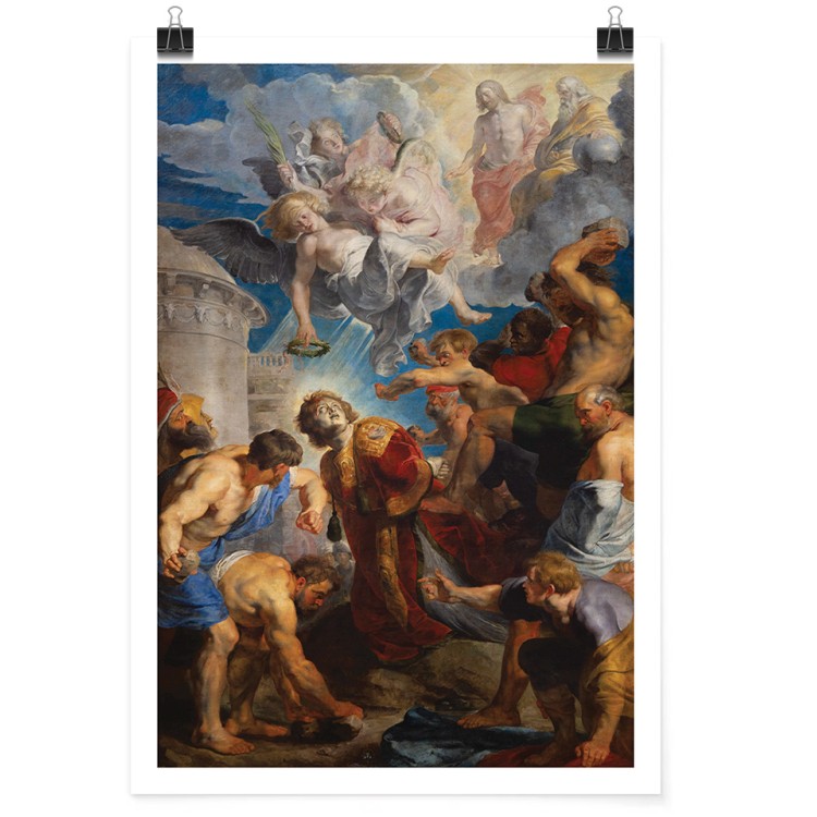 Πόστερ The Martyrdom of Saint Stephen, 1617