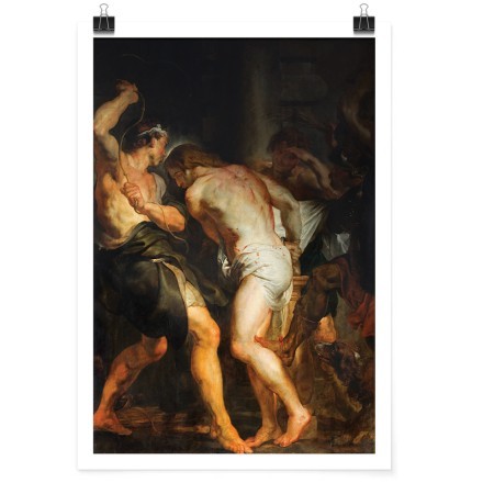 Christ at the Column Πόστερ