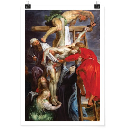 Descent from the Cross, Oil on panel Πόστερ