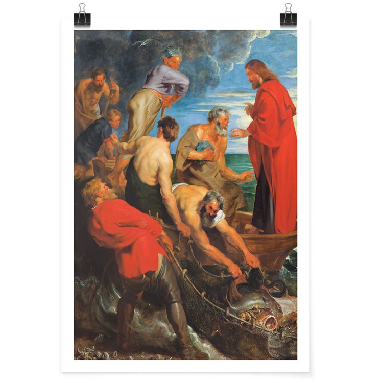 Πόστερ The Miraculous Draught of Fishes (1)