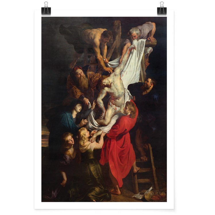 Πόστερ The Elevation of the Cross, Oil Paint