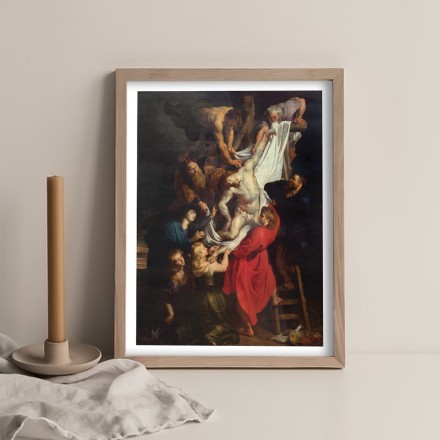 The Elevation of the Cross, Oil Paint