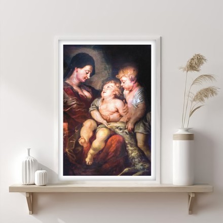 Virgin and Child with the Infant St John