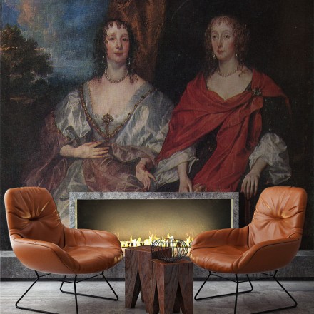 Portrait of Anna Dalkeith, Countess of Morton, and Lady Anna Kirk Ταπετσαρία Τοίχου