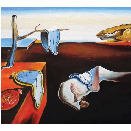 Melting Clocks oil painting