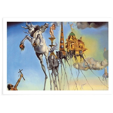 The temptation of St. Anthony, 1946 Πόστερ