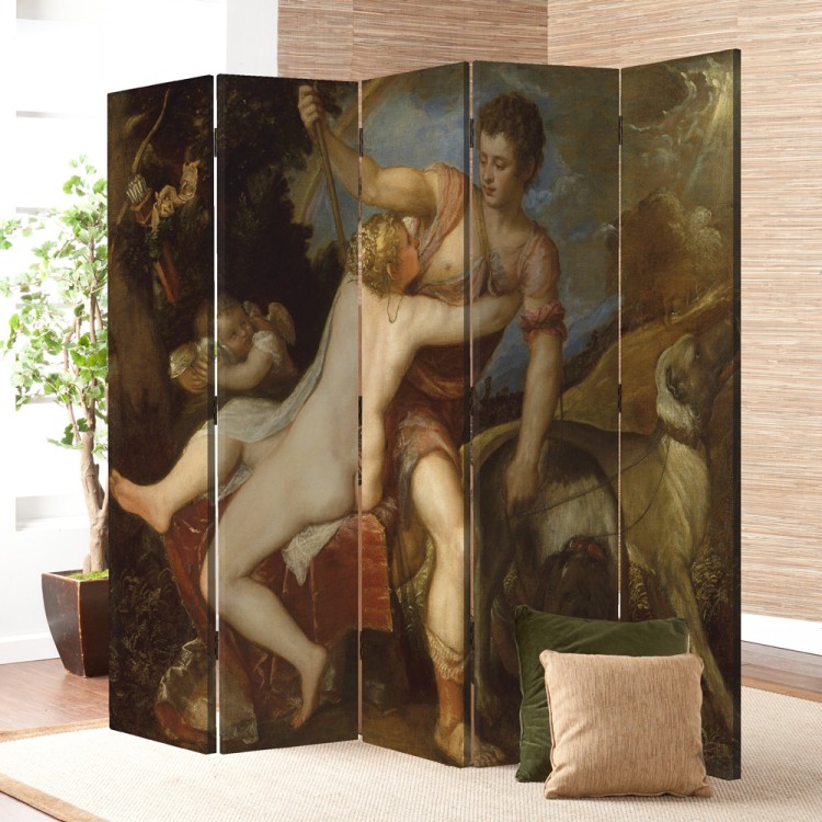 Παραβάν Aphrodite and Adonis, Oil on canvas