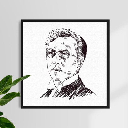 Sketch portrait II Πίνακας σε Καμβά