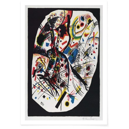 Αbstract lithograph, Small Worlds III Πόστερ