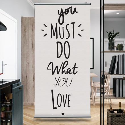 Do what you love Διαχωριστικό Panel