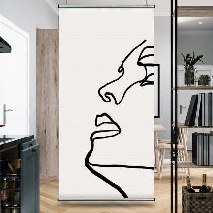Προφίλ μοιραίας κοπέλας Διαχωριστικό Panel