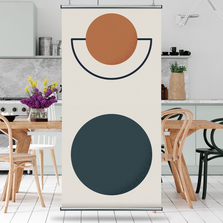 Διαχωριστικό Panel Orange & blue circle
