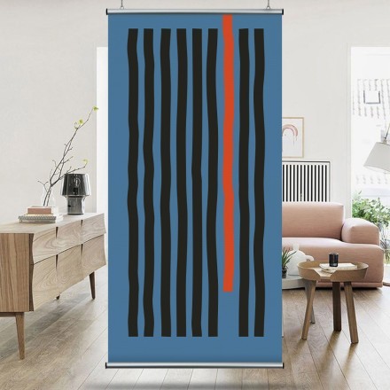 Γραμμές σε μπλε φόντο Διαχωριστικό Panel