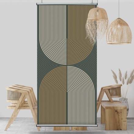 Lines in green Διαχωριστικό Panel