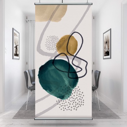 Green circle Διαχωριστικό Panel