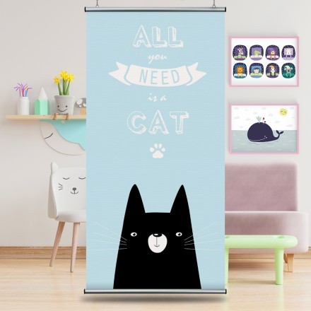 All you need is a Cat Διαχωριστικό Panel