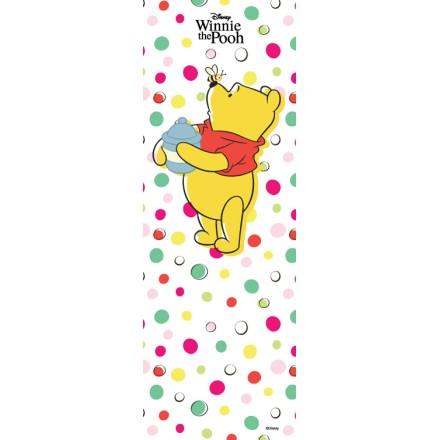 Polka dots, Winnie with honey