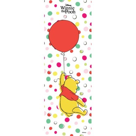 Winnie with balloon, back side,Winnie the Pooh