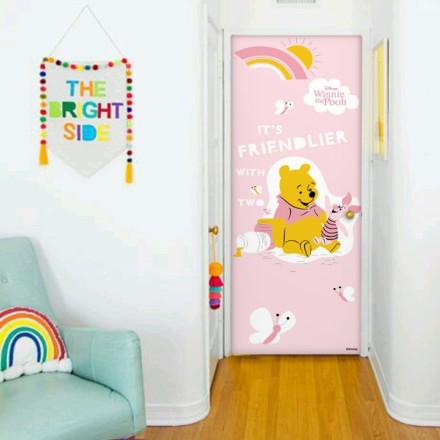 It's friendlier with two, Winnie the Pooh