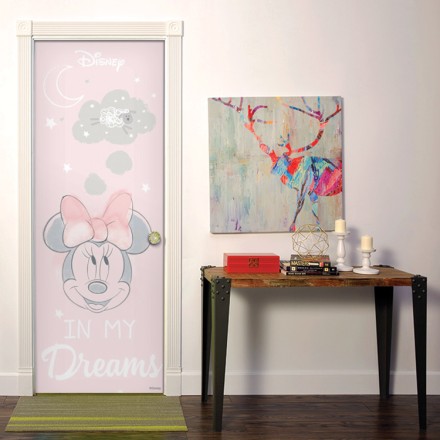 In My Dreams, Minnie Mouse Αυτοκόλλητο Πόρτας