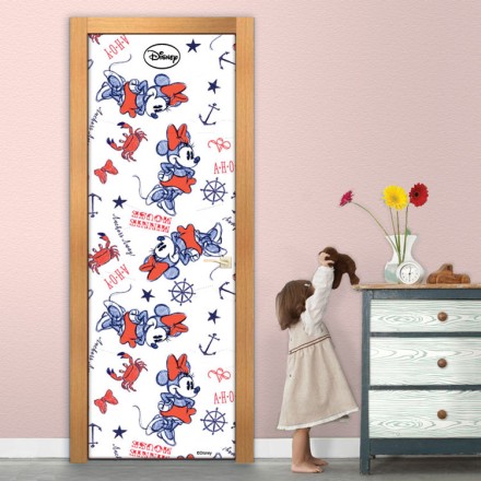 Minnie Mouse Ahoy Αυτοκόλλητο Πόρτας