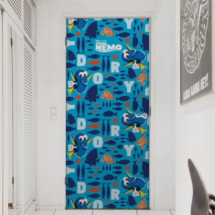 Μοτίβο με τον Nemo & την Dory, Finding Dory Αυτοκόλλητο Πόρτας