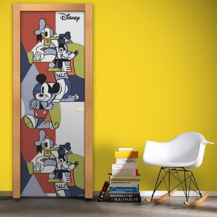 Mickey and his Friends Αυτοκόλλητο Πόρτας