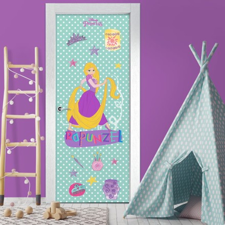 Princess Rapunzel Αυτοκόλλητο Πόρτας