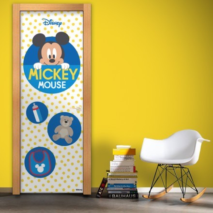 Mickey Mouse Αυτοκόλλητο Πόρτας