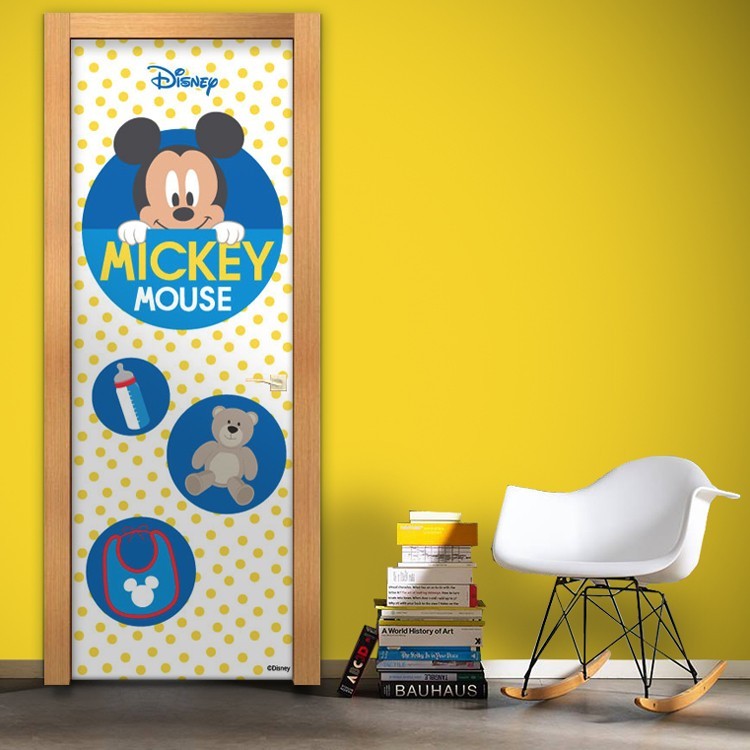 Αυτοκόλλητο Πόρτας Mickey Mouse