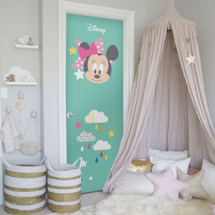 Η Minnie Μωράκι Αυτοκόλλητο Πόρτας