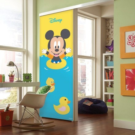 Baby Mickey Mouse Αυτοκόλλητο Πόρτας