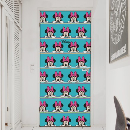 Cute Minnie Mouse!!! Αυτοκόλλητο Πόρτας