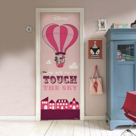 Touch the sky, Minnie Mouse Αυτοκόλλητο Πόρτας
