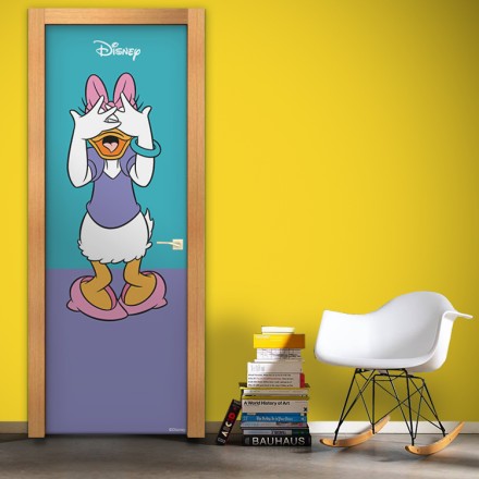 Γλυκιά Daisy Duck! Αυτοκόλλητο Πόρτας